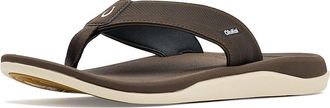 Olukai Ahi Kai Mens Sandals Dark Java/Dark Java : 12 D - Medium, Synthetic