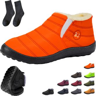 Generic Comfort Winter Boots for Women Men-Orthopedic Waterproof Snow Boots with Warm Fur Lining, Lightweight and Non-Slip for Winter ( 1,10.5)