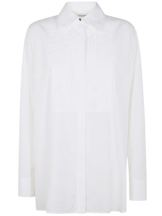 Golden Goose Journey WS Over Shirt With Pleated Bib Pollon Cotton P