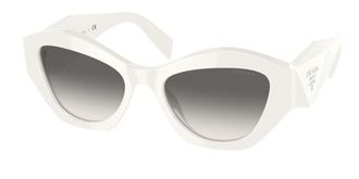 Prada PR 07YSF Symbole Asian Fit 142130 Womens Sunglasses White Size 55
