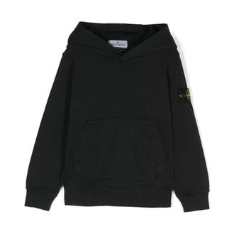 Stone Island Sweatshirt - male - Stone Island - Kids Sweatshirts - Black - 8 Y - Kids