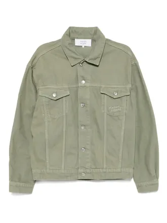 Maison Kitsuné trucker jacket - Green