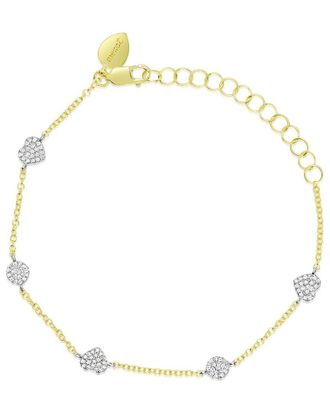 Meira T 14K 0.22 Ct. Tw. Diamond Bracelet