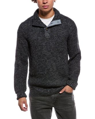 Weatherproof Vintage Weatherproof Vintage Textured Mixy Quarter Button Pullover