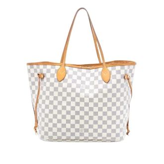 Louis Vuitton Pre-owned Tote Bags, female, White, Size: ONE SIZE Pre-owned Neverfull MM