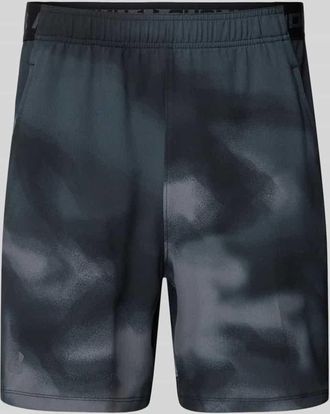 Under Armour Relaxed Fit Shorts mit elastischem Logo-Bund in BLACK, Gr&ouml;&szlig;e XXL