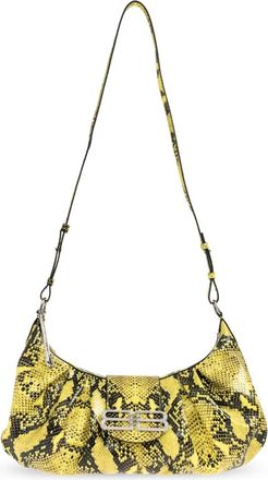 Balenciaga Pamela Medium Shoulder Bag - Dames - Schoudertassen - Geel - ONE Size - Katoen - Tassen
