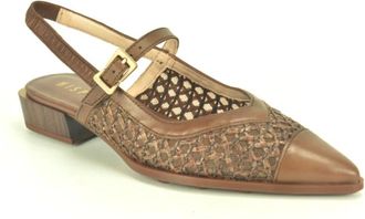 Hispanitas Schoenen, Dames, Bruin, 37 EU, D.Bruin Raffia VG Tip 2cm