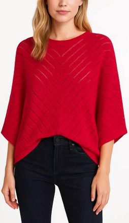Bishop + Young Zen Sweater In Cherry