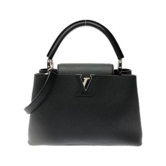 Louis Vuitton Pre-owned Vintage Handbag - Dames - Pre-owned - Zwart - Maat: ONE Size Leer