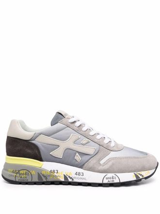 Premiata Sneakers Mick con design color-block - Grigio