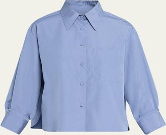 TWP J. D. Shirt in Super Compact Poplin