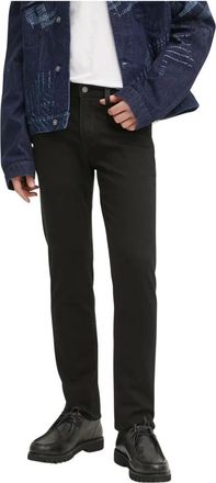 Levi's Heren, Jeans, Zwart, Maat: W33 L30 Katoen