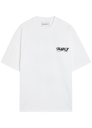 Mki Miyuki Zoku Stack Printed Cotton T-shirt - White - Xxl