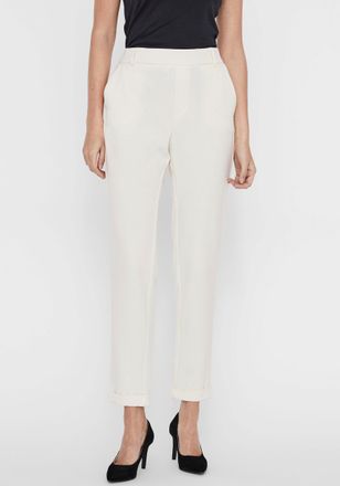 Vero Moda Anzughose VERO MODA VMMAYA MR LOOSE SOLID PANT NOOS, Damen, Gr. XS (34), L&auml;nge 34, birch, Web, Obermaterial: 62% Polyester, 33% Viskose, 5% Elasthan, 