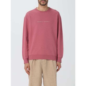 Brunello Cucinelli MenS Raspberry Crewneck Sweater, Size XS