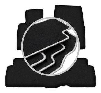 OEM Alfombrillas Carlux-silver Para Toyota Land Cruiser J200 Fl Todoterreno (2015-)