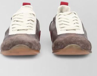 Uma Wang leather low-top sneakers