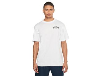 Quiksilver Diamond Arch Screen T-Shirts Mens T Shirt White : 2XL, Cotton