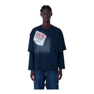 Jean Paul Gaultier Uomo, Top, Blu, L, new