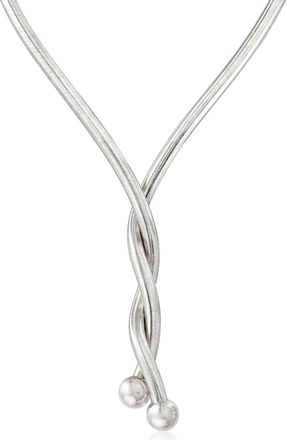 Ross-Simons Italian Sterling Silver Flexible 4-In-1 Necklace/Bracelet