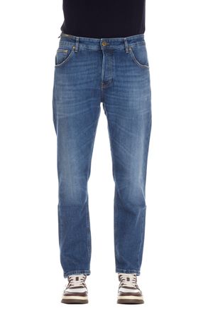 Pantaloni Torino Camoscio Carrot Fit Jeans