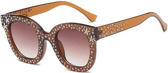 Generic For Womens Sunglasses, Outdoor Street Photo Vacation Beach Glasses (Color : E, Size : Medium)