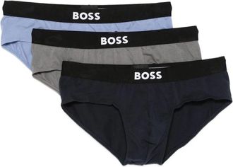 HUGO BOSS Hugo, Bottoms, male, Multicolor, Size: L Hip Brief 3-Pack
