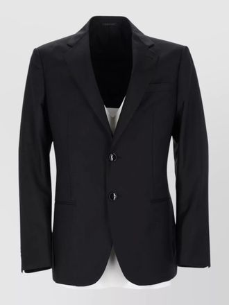Giorgio Armani cashmere single breasted coat