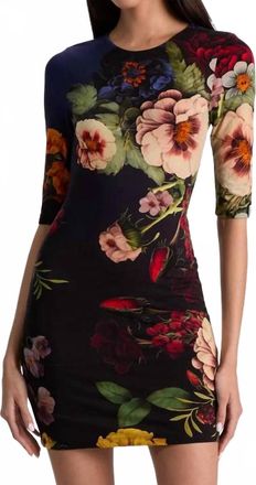 Alice & Olivia Delors Floral Dress
