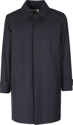 Seventy Midnight Blue Nobility Technical Raincoat