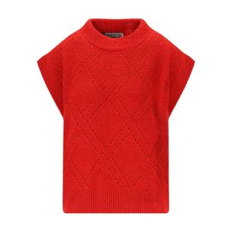 Essentiel Dames, Truien, Rood, Maat: XS Wol