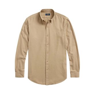 Polo Ralph Lauren Casual overhemd - Heren - Casual Overhemden - Beige - 2XL - Overhemden