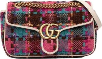 Gucci Pre-owned Shoulder Bags, female, Multicolor, Size: ONE SIZE Pre-owned Shoulder Bag
