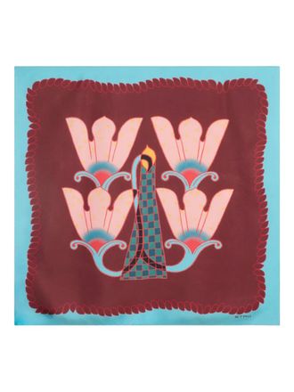 Etro Foulard con stampa - Rosso