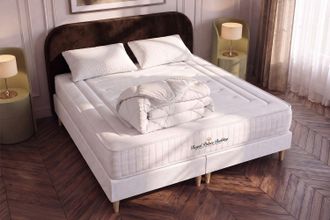 Royal Palace Bedding Pack Colch&oacute;n Blanco Espuma Viscoel&aacute;stica 2x90x200