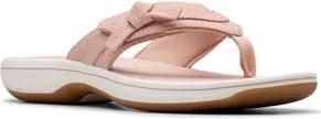 Clarks Breeze Dalia Flip Flop in Blush Interest at Nordstrom Rack, Size 10