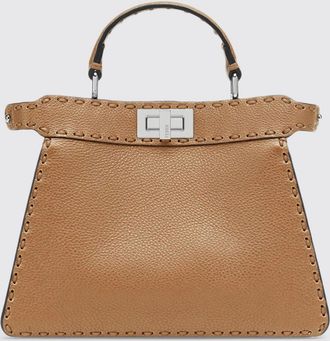 Fendi Borsa Peekaboo ISeeU Small Fendi in pelle martellata