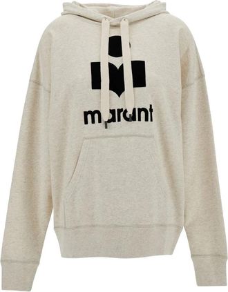 Isabel Marant Mansel Hoodie - Dames - Hoodies - Wit - 2XS - Katoen - Hoodies & sweatvesten
