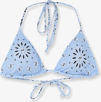 MC2 Saint Barth Top Bikini Leah con stampa Bandana Round - MC2 SAINT BARTH - gender_Woman