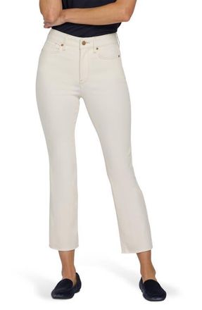 NYDJ Coolmax Slim Ankle Bootcut Jeans in Vintage White at Nordstrom, Size 18