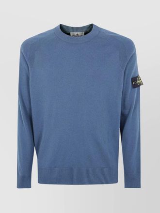 Stone Island wool crew neck jumper