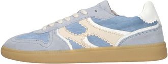Notre-V Sia-01 Sneakers - Dames - Sneakers - Blauw - 42 EU - Leer - Schoenen