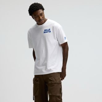 Nike Buffalo Bills Rivalries Collection Essential Max90 Nike Mens NFL T-Shirt in White | 01AY10A81-Z9U