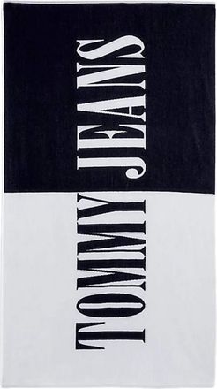 Tommy Jeans Heren Strandhanddoek Archiefblok