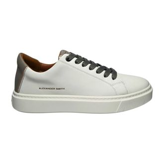 Alexander Smith Sneakers, male, White, Size: 11 US Sneaker Pelle