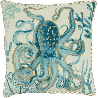Saro Lifestyle Octopus Pillow
