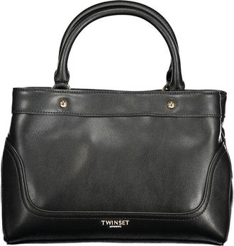 Twinset Black Polyurethane Womens Womens Bag