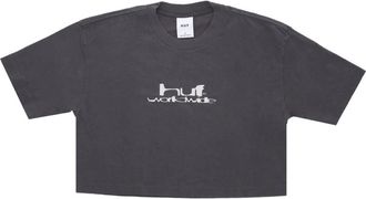 HUF Huf, Mujer, Camisetas, Gris, Talla: S