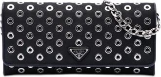 Prada Pre-owned Nylon prada-bags - Dames - Vintage Clutch - Zwart - ONE Size - Nylon - Vintage